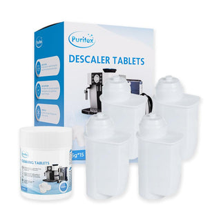 Siemens Komplettes Pflegepaket Klein - Wasserfilter, Entkalkung & Reinigungstabletten