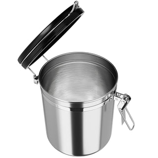 Sopresta Kaffeebehälter aus Stahl mit Ventil