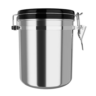 Sopresta Kaffeebehälter aus Stahl mit Ventil