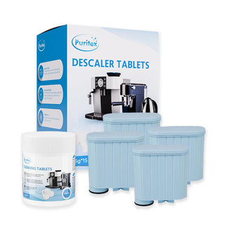 Philips Komplettes Pflegepaket Klein - Wasserfilter, Entkalkung & Reinigungstabletten