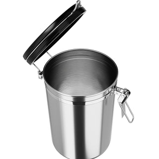 Sopresta Kaffeebehälter aus Stahl mit Ventil