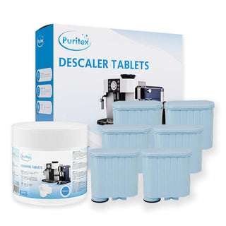 Philips Komplettes Pflegepaket Mittel - Wasserfilter, Entkalkung & Reinigungstabletten