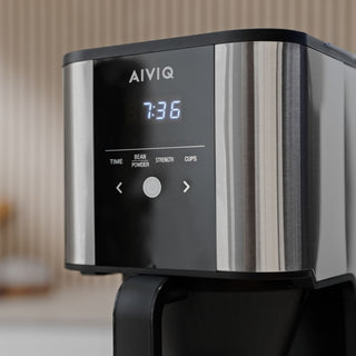 AIVIQ Grind 'N Brew Inspire – Automatische Filterkaffeemaschine mit Mahlwerk – AGC-321
