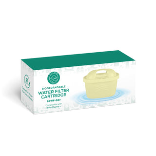 Biologisch abbaubarer Wasserfilter kompatibel mit Brita Maxtra+ Pure Wave BKWF-007