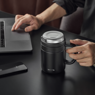 Viretta Premium Kaffee- & Teethermok für Reisen