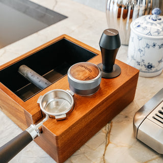 Sopresta Premium Kalibrierter Tamper mit Leveler 54 mm (Passend für Sage)