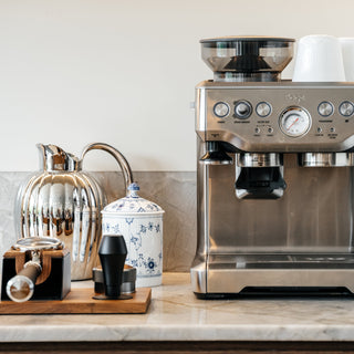 Sopresta Premium Tamper-Station für 58 mm aus Walnuss