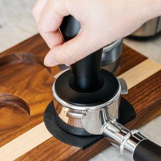 Sopresta Premium Große Tampermatte aus Walnuss & Birke