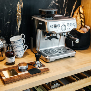 Sopresta Premium Große Tampermatte aus Walnuss & Birke