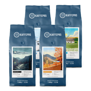 Kaffepro Signature Geschmacks-Paket – 4 x 1 kg