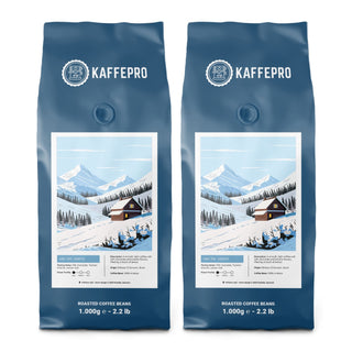 Kaffepro Arctic Shine – Kaffepaket: 2 x 1 kg Kaffeebohnen