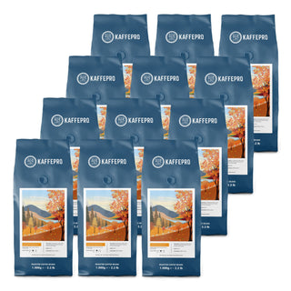 Kaffepro Golden Harvest – Kaffe-Paket: 12 x 1 kg Kaffeebohnen
