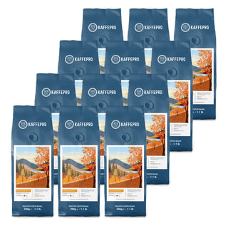 Kaffepro Golden Harvest – Kaffe-Paket: 12 x 500 g Kaffeebohnen