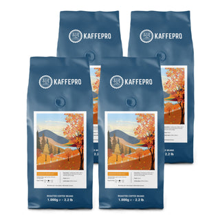 Kaffepro Golden Harvest – Kaffe-Paket: 4 x 1 kg Kaffeebohnen