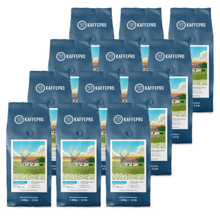 Kaffepro Morning Bloom – Kaffe-Paket: 12 x 1 kg Kaffeebohnen