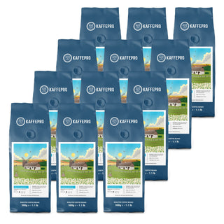 Kaffepro Morning Bloom – Kaffe-Paket: 12 x 500 g Kaffeebohnen