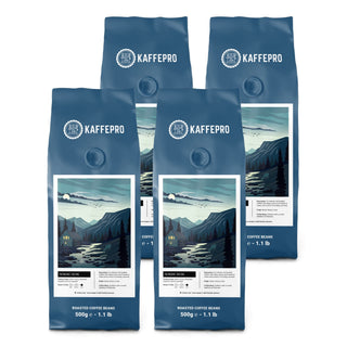 Kaffepro Nordic Dawn – Kaffe-Paket: 4 x 500 g Kaffeebohnen