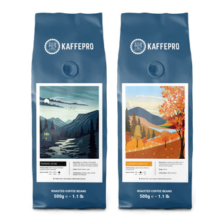 Kaffepro Signature Geschmackspaket – 500g Nordic Dusk & 500g Golden Harvest