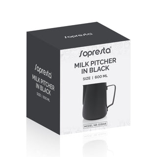 Sopresta Mælkekande i Sort indpakket i kasse