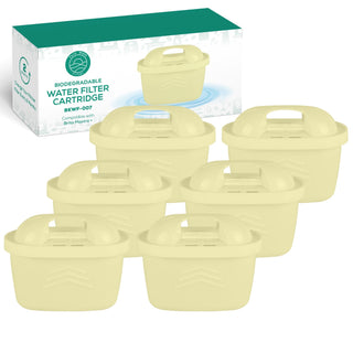 Biologisch abbaubarer Wasserfilter kompatibel mit Brita Maxtra+ Pure Wave BKWF-007