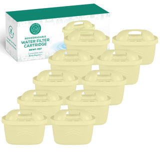 Biologisch abbaubarer Wasserfilter kompatibel mit Brita Maxtra+ Pure Wave BKWF-007
