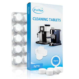 Puritex Reinigungstabletten für Kaffee- und Espressomaschinen 10 Stück