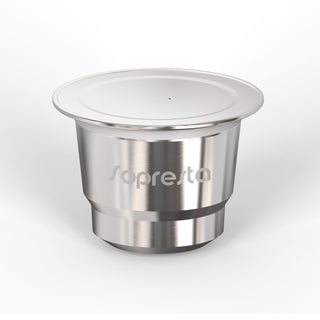 Sopresta Wiederverwendbare Kaffeekapsel aus Stahl für Nespresso