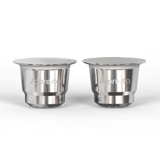 Sopresta Wiederverwendbare Kaffeekapsel aus Stahl für Nespresso