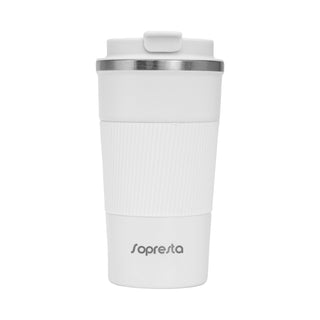 Sopresta Dobbeltvægget Termokrus i Stål 450 ml i hvid