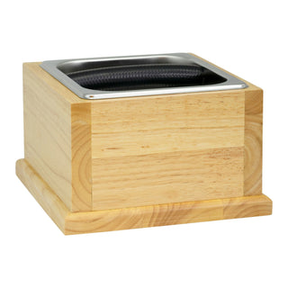 Sopresta Knock Box i Stål med Træramme