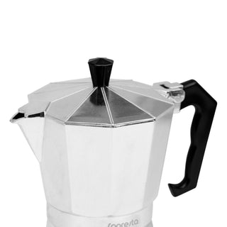 Sopresta Moka Pot Espresso Kanne aus Aluminium