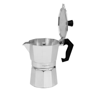 Sopresta Moka Pot Espresso Kanne aus Aluminium