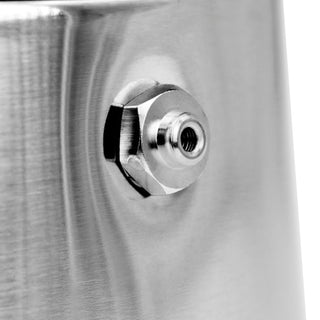 Sopresta Moka Pot Espresso Kanne aus Stahl