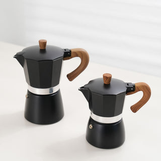 Sopresta Premium Moka Pot Espressokanne aus Aluminium