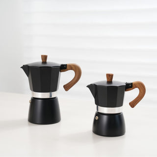 Sopresta Premium Moka Pot Espressokanne aus Aluminium