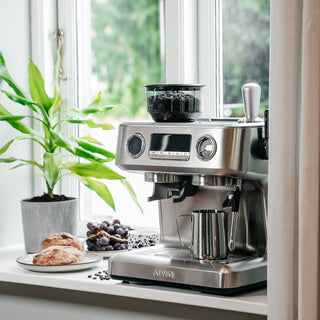 AIVIQ Aspire Advanced – Espressomaschine mit Kaffeemühle – AME-521S
