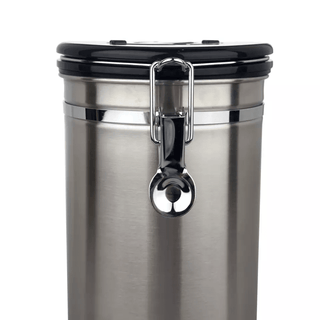 Sense Kaffe Beholder i Stål Med Ventil - Kaffebeholder Appliances