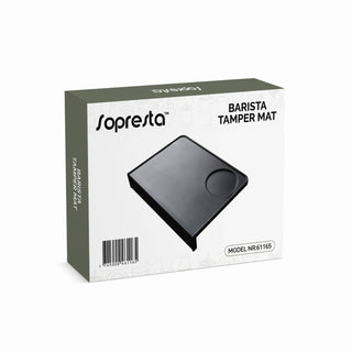 Sopresta Tamper Måtte Med Kant - Sort - Måtter